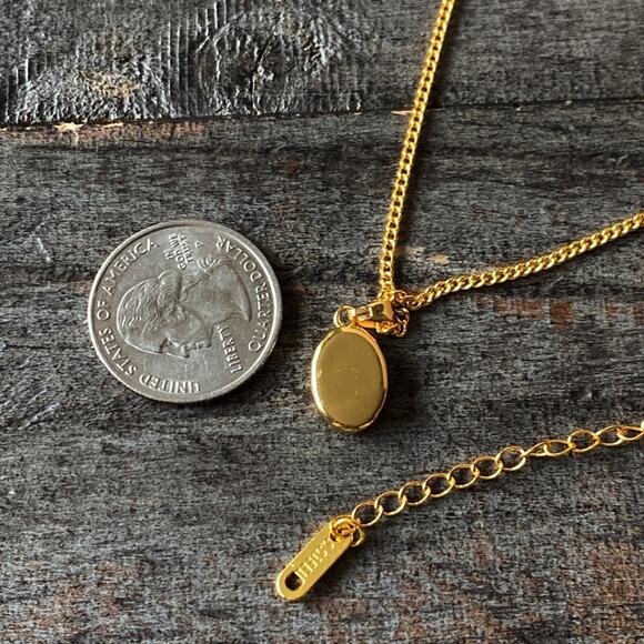 NEW Gold Vintage Style Floral Layering Necklace - Picture 4 of 8